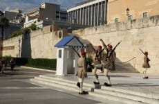 Atene - Parlamento - Cambio della guardia