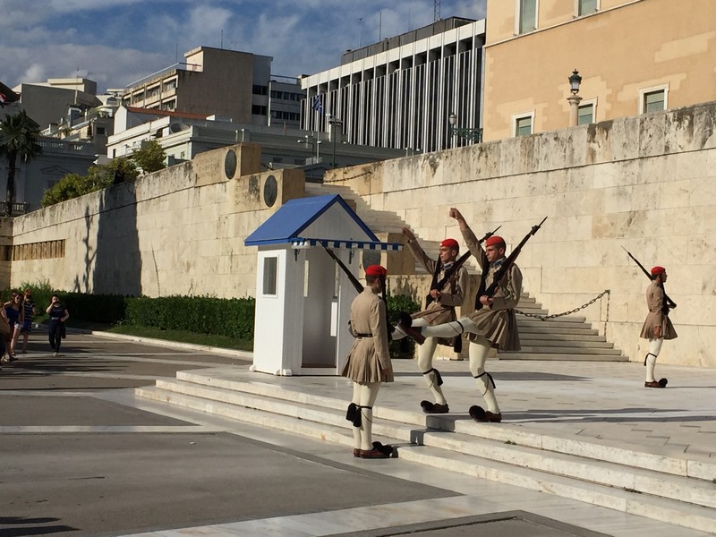 Atene - Parlamento - Cambio della guardia