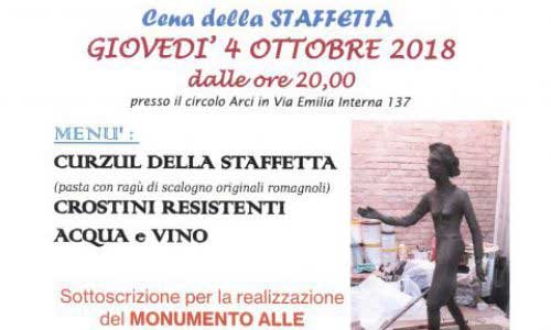Non dimentichiamo il fascismo, un monumento alle staffette partigiane