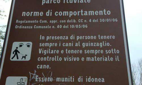 Proposte per il nostro parco fluviale